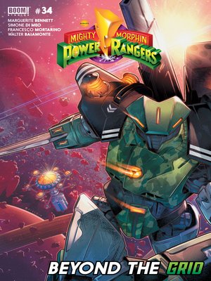 cover image of Mighty Morphin Power Rangers (2016), Issue 34